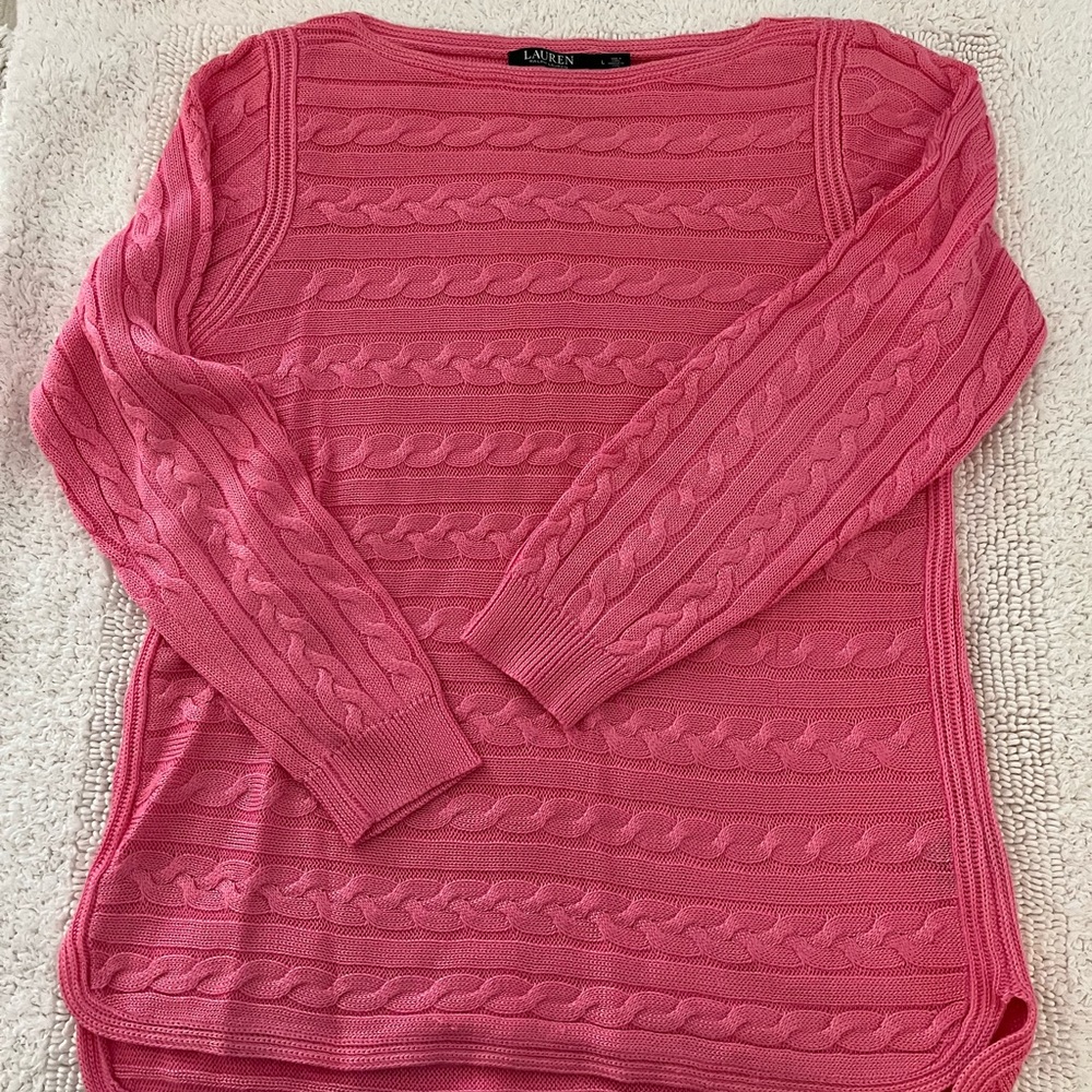 Lauren cotton/silk tunic